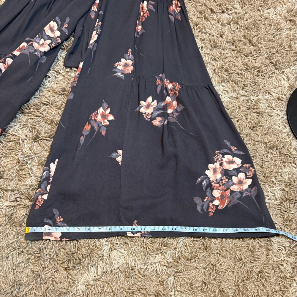 Olivaceous Wide Leg Floral Palazzo Pants size Large - Picture 12 of 12